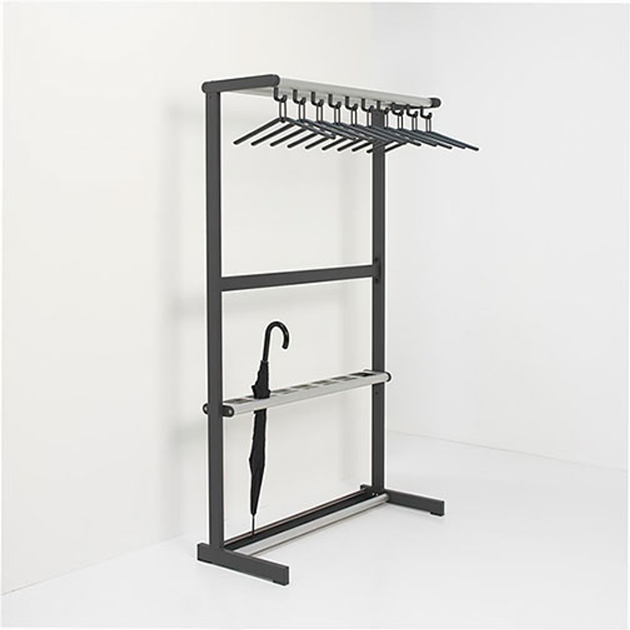 black coat rack stand