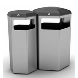 Peter Pepper HexBin Trash Cans