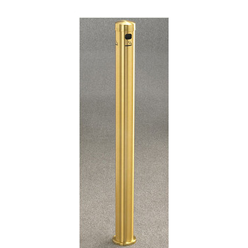 Glaro Smokers Pole 4404BE - In-Ground Mount - Satin Brass