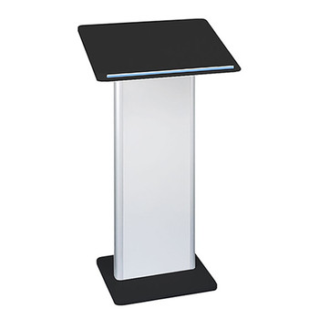 Peter Pepper 7832 Standing Lectern with Cool Gray Panel