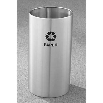 Glaro RecyclePro Open Top Recycling Bin - 15 x 29 - 22 Gallon - RO1529SA