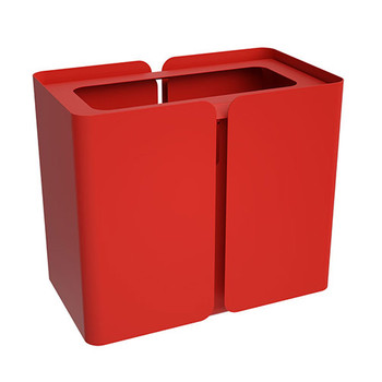 Peter Pepper SW2 Stream Deskside Recycling Wastebasket - Single Stream finished in Poppy