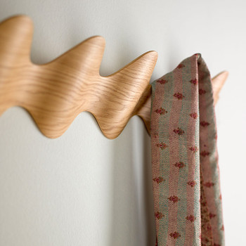 Magnuson Ona Coat Rack Detail using Oak Finish