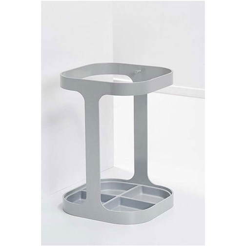 Magnuson Drip Umbrella Holder Finished in Gray RAL 9006