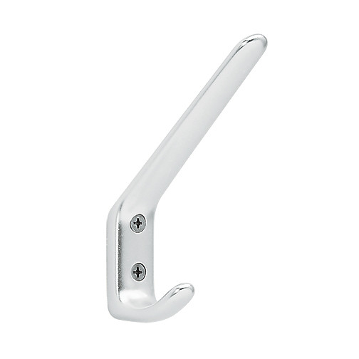 Peter Pepper 2057-XL-AL Coat Hook - Aluminum - Double Prong