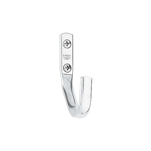 Peter Pepper 2028-SS Coat Hook - Stainless Steel - Single Prong