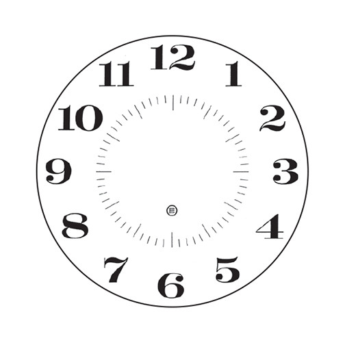 Peter Pepper Clock Face 13