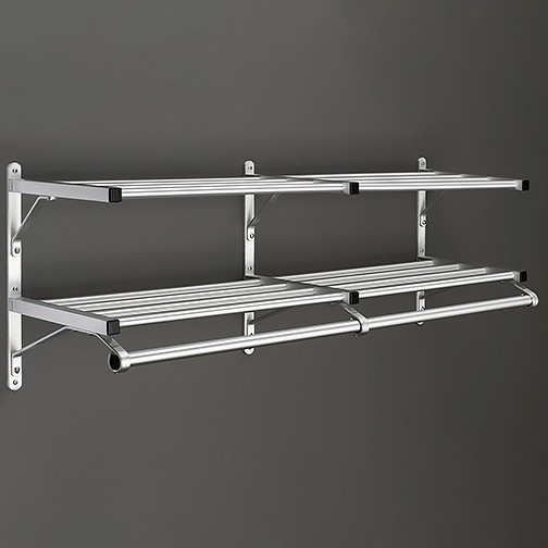 Glaro Wall-Mounted Coat Rack 502SA with Middle Bracket