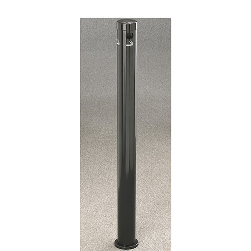 Glaro Smokers Pole 4404BK - In-Ground Mount - Satin Black