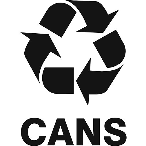 Recycling Cans Label