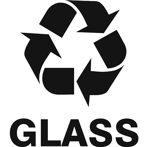 Recycling Glass Label