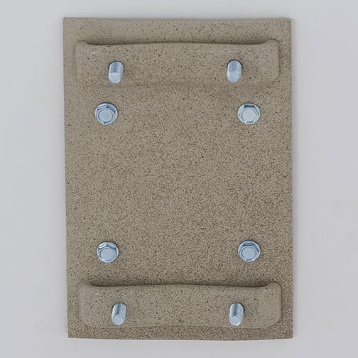 Glaro Antibacterial Wipe Dispenser W1015DS - Wall Mounting Bracket - Finished in Desert Stone - Included