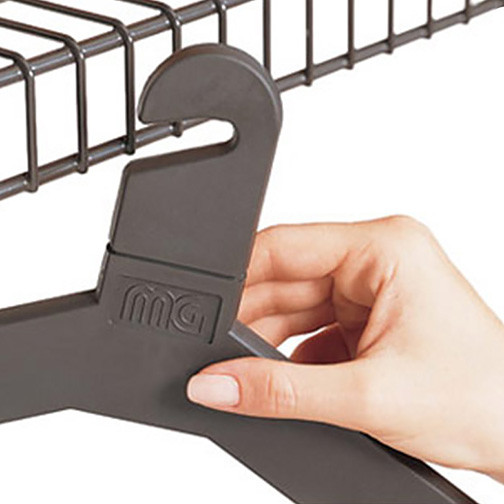 Magnuson Anti-Theft Coat Hanger MG17PM for Use on Wire Hanger Rails