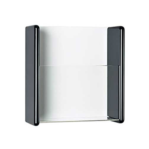 Peter Pepper 488P - 1 Pocket Wall Mounted Magazine Rack - Clear Acrylic Front Panel