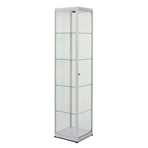 Magnuson VA040 Pictor Display Case - 72" H x 16" Square - Locking