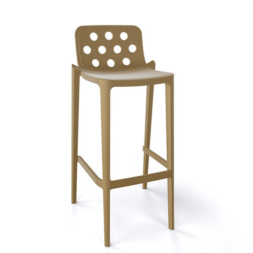 Magnuson Isidoro SO Turtledove Bar Stool - Alternate