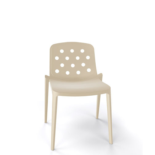 Magnuson Isidora Sand Stacking Chair - Front