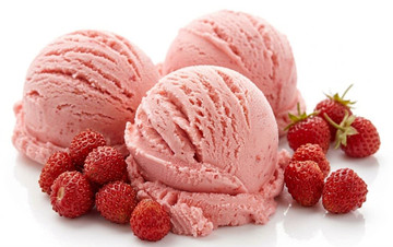 Pasta Heladería Natural sabor Fresas con Nata