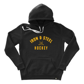 Iron & Steel Hockey Grey Hoodie