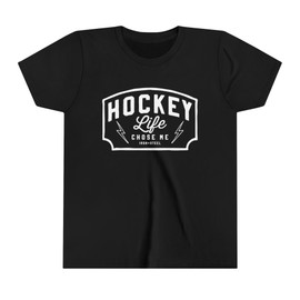 Hockey Life Chose Me Made in USA Kids Tee