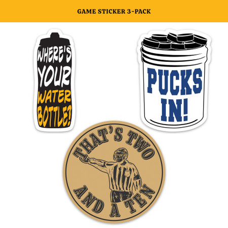 Game Sticker 3-Pack