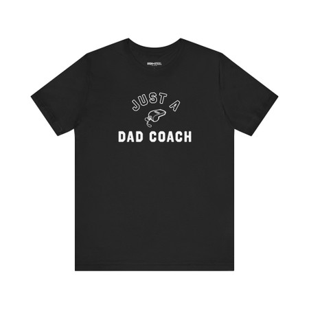 Just A Dad Coach Hockey T-Shirt