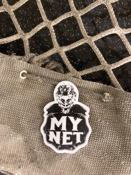 My Net Hockey Goalie Sticker