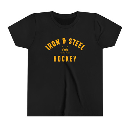 Iron & Steel Hockey USA Made Kids T-Shirt