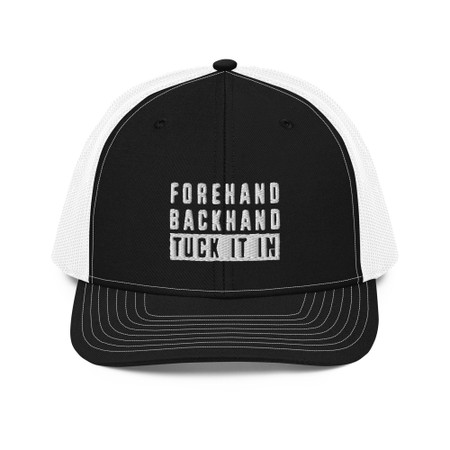 Forehand Backhand Trucker Hat