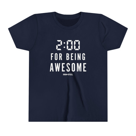 Two Minutes for Being Awesome Hockey Kids T-Shirt