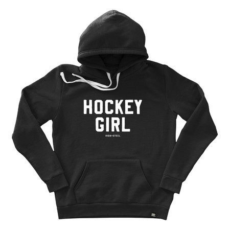Girl Hockey Player Hoodie