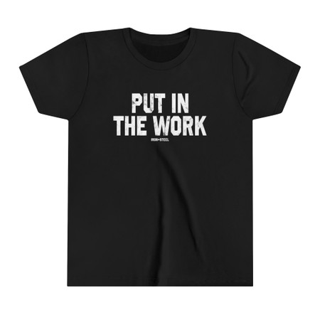 Put In The Work Hockey Kids Tee