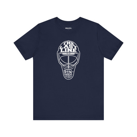The Last Line Goalie Helmet Hockey T-Shirt