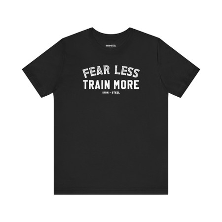 Fear Less Train More Hockey T-Shirt