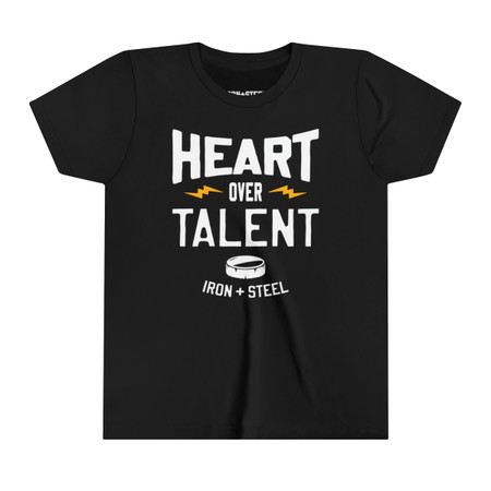 Heart Over Talent USA Made Hockey Kids Tee