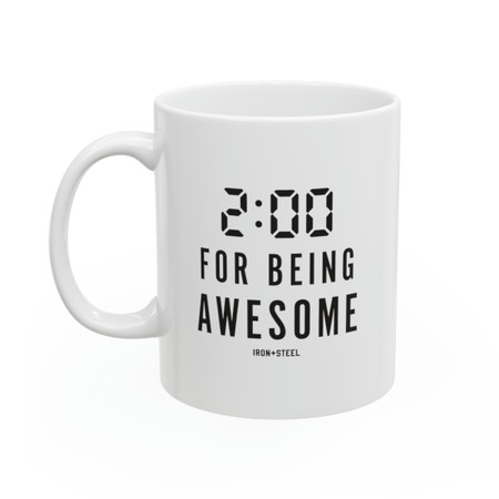 2 Minutes for Being Awesome Mug