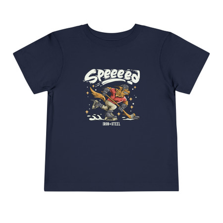 Speeeed Wolf Toddler Tee