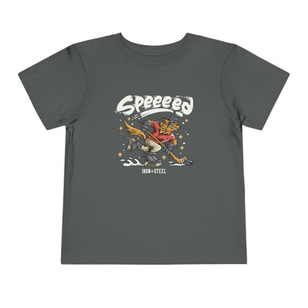 Speeeed Wolf Toddler Tee