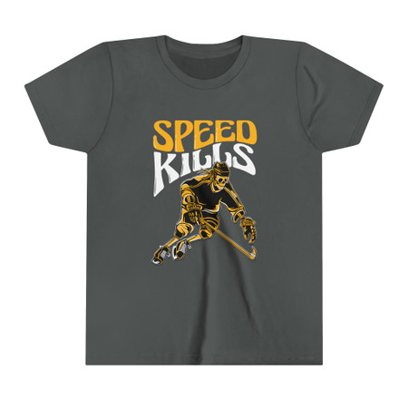 Speed Kills USA Made Hockey Kids Tee