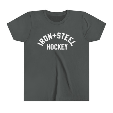 Iron+Steel Hockey USA Made Kids Tee