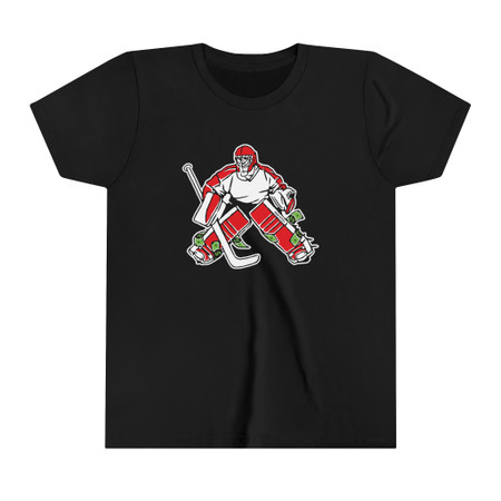 Money In The Pads Goalie Hockey Kids Tee