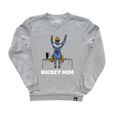 Cheering Hockey Mom Sweatshirt