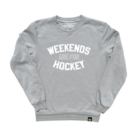 Weekends are for Hockey USA Made Sweatshirt