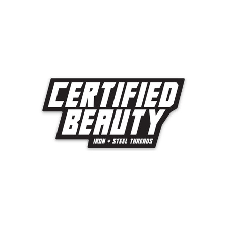 Certified Beauty Hockey Sticker