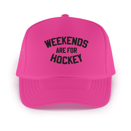 Weekends are for Hockey Foam Trucker Hat