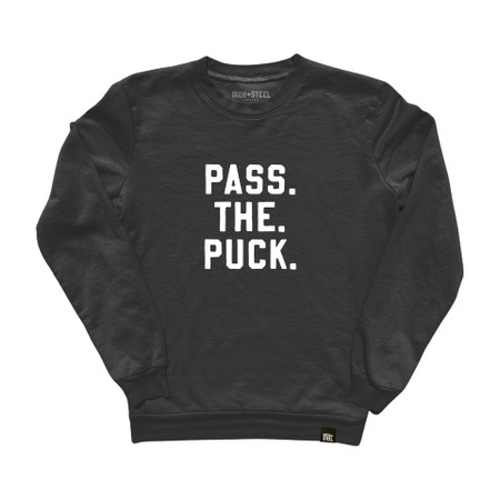 Pass The Puck Hockey Sweatshirt