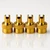 24K Gold Plated Tire Caps