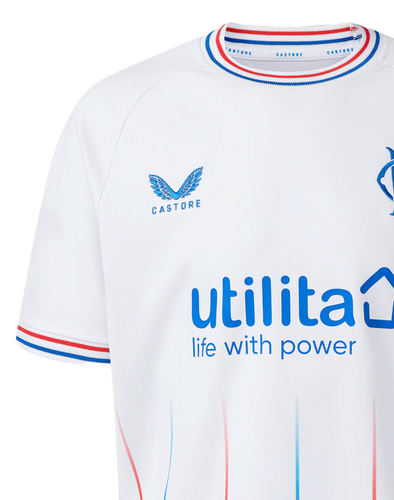 Rangers 23/24 Kid's Away Shirt and Shorts
