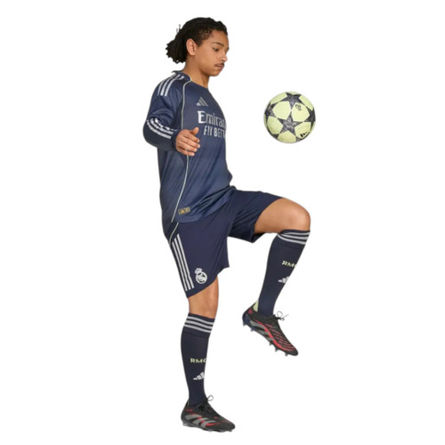 MBAPPÉ #10 Real Madrid 25/26 Authentic Men's Away Long Sleeve Shirt