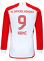 KANE #9 Bayern Munich 23/24 Men's Home Long Sleeve Shirt